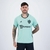 Camisa masculina verde do Paysandu, modelo Lobo III 2024/25, exibindo logo e patrocinador na frente.