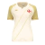 Camisa feminina Kappa Vasco III 2024/25 na cor bege com detalhes em dourado e escudo do clube.
camisa-kappa-vasco-iii-2024-feminina