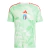 Camisa verde da Seleção da Itália II 2025/26 para torcedores masculinos, com detalhes em vermelho e logo da Itália.