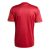 Camisa vermelha do Bayern de Munique, modelo 125 anos 2025/26, vista traseira.