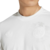 Camisa branca da seleção da Alemanha, modelo "whiteout" 2025 da Adidas, com detalhes em relevo e gola alta.