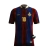 Camiseta masculina do time Barcelona, modelo Legends Trio MSN 2024/25, com design em vermelho e azul, número 10 em destaque.