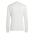 Camisa branca masculina da seleção da Alemanha, modelo 125 anos "whiteout" da Adidas, vista posterior.