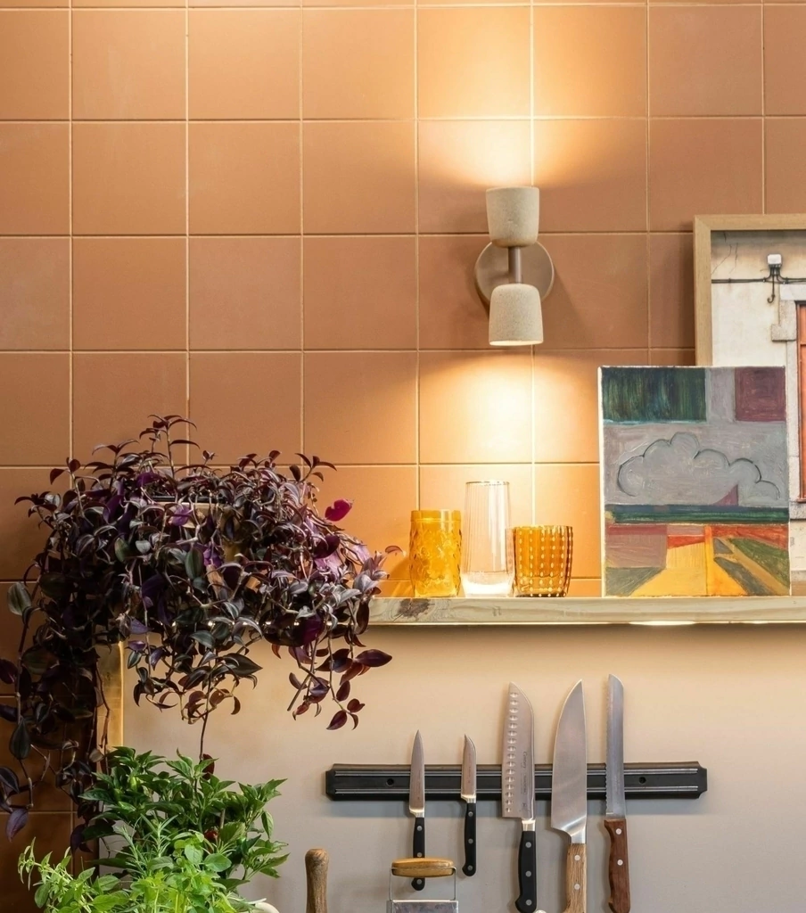 Arandela Candeia - Areia/Areia