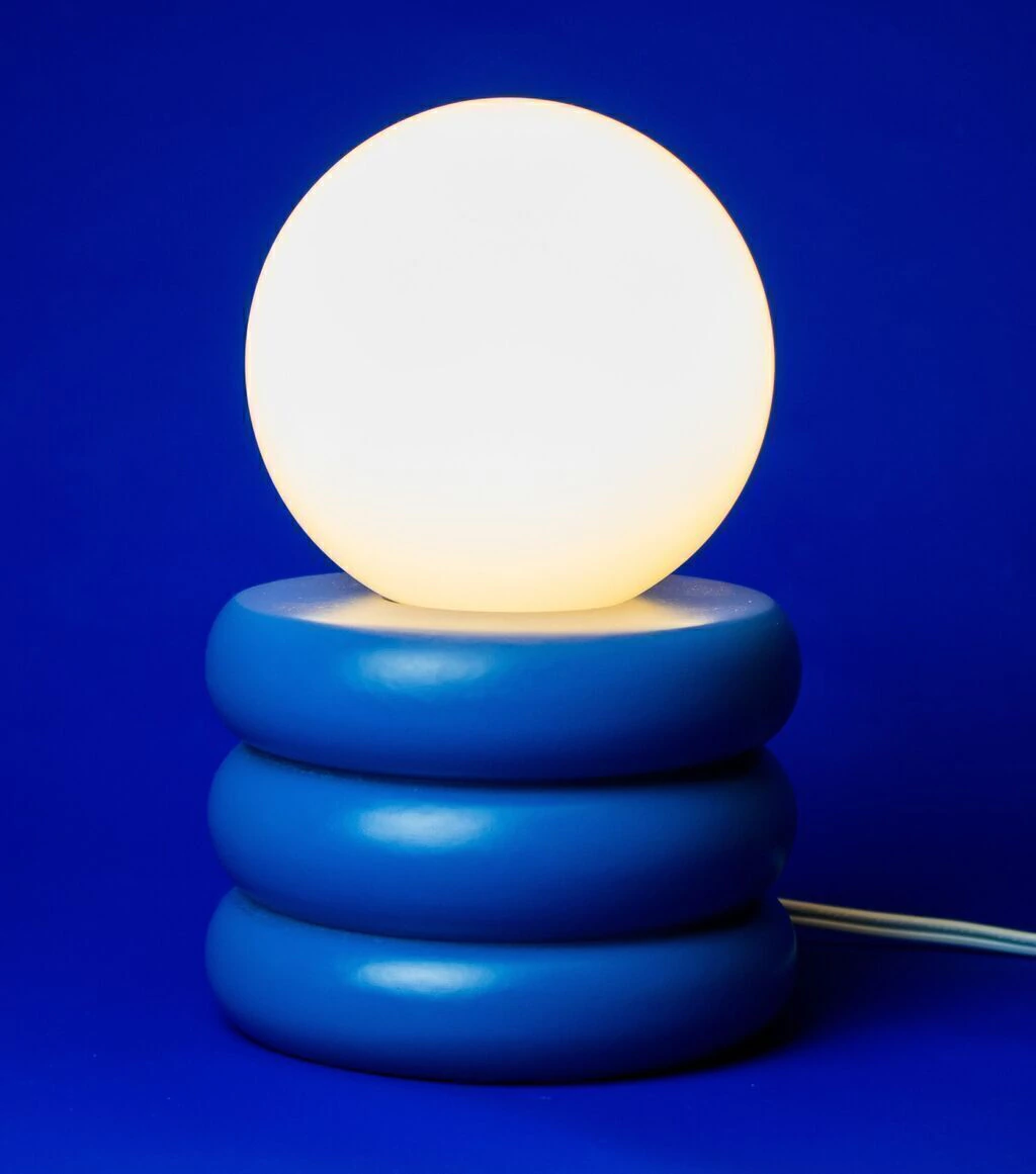 Luminária de Mesa Trenzin 2 - Azul