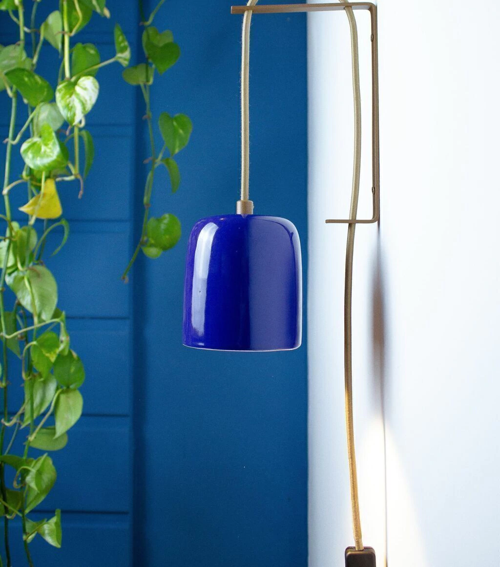 Arandela Cuia - Azul