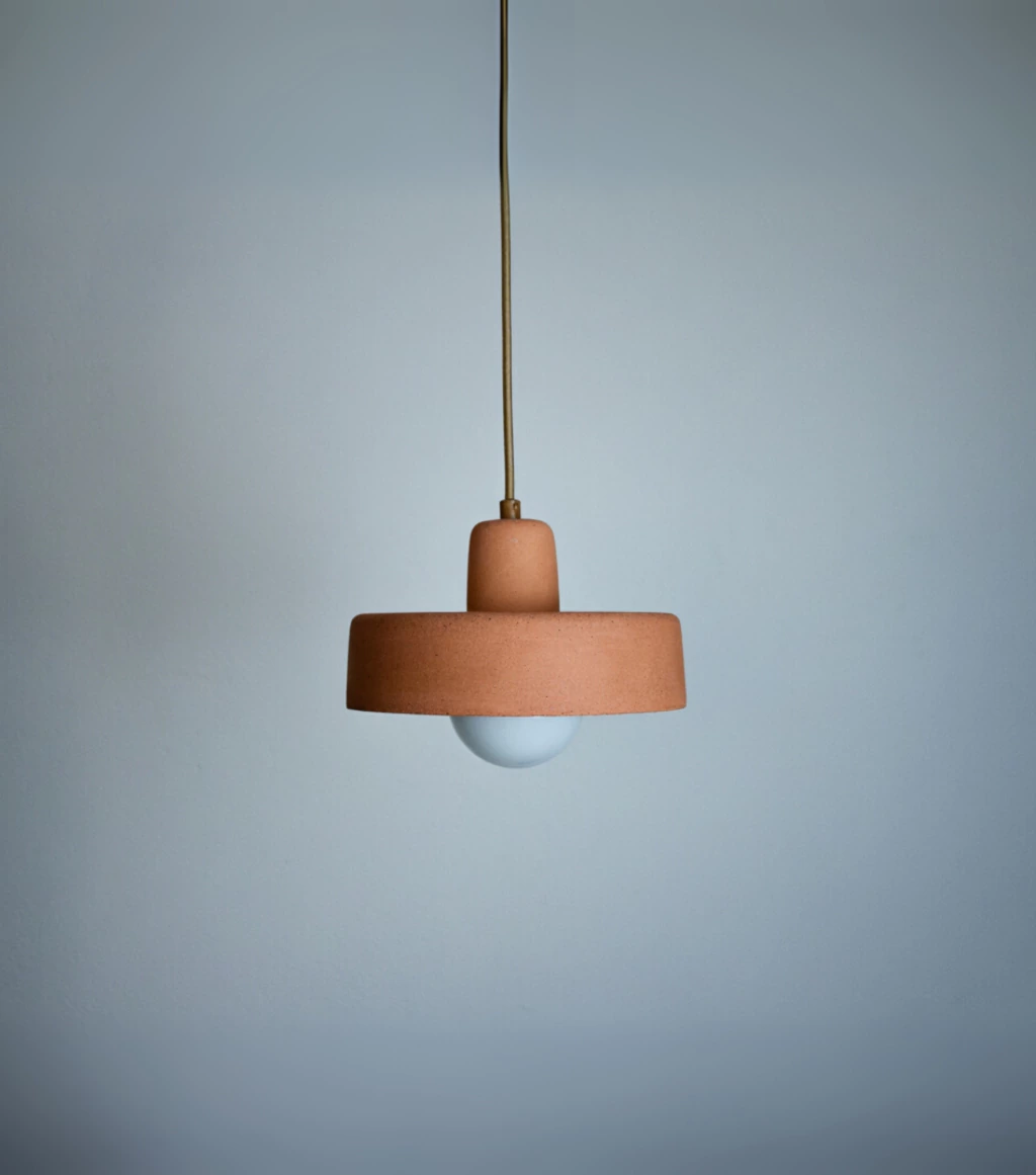 Pendente Sombreira - Terracota