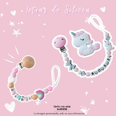 Letras de silicón en internet
