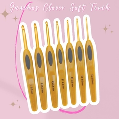 Ganchos Clover Soft Touch