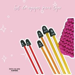 Set de Agujas para Tejer