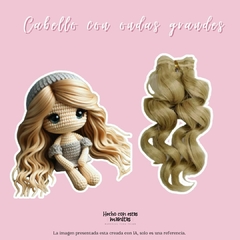 Cabello con Ondas Grandes en internet