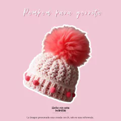 Pompom para Gorrito - tienda en línea