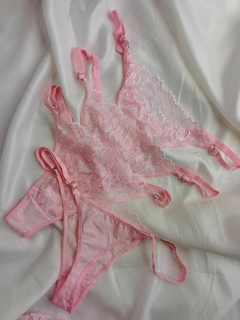 Less encaje Rosa - comprar online