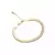 Pulseira Malha Italiana Banho Ouro 18k