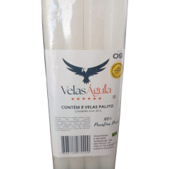VELA PALITO NR 9 COM 8 UNIDADES