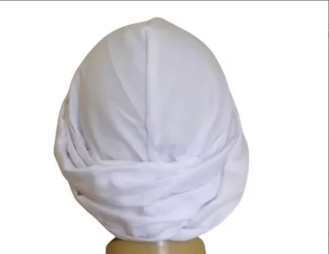 PANO DE CABEÇA (OJÁ) TOUCA EM ALGODÃO (BRIM)