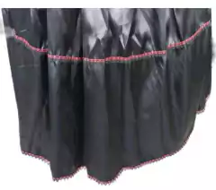 SAIA CETIM 3M RODA ENTREM PRETO E VERMELHO - ATACADO BEIRA MAR CONFEÇÕES E ARTIGOS RELIGIOSOS