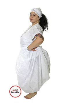 CONJUNTO FEMININO EM LAISE 2 PEÇAS (CAMISÚ + SAIA) - comprar online