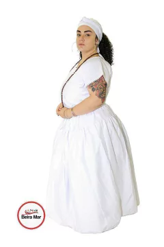 CAMISÚ EM ALGODÃO 100% (BRIM) UMBANDA E CANDOMBLÉ en internet