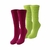 Kit 2 Pares Meias Femininas Aeróbica Academia Treino - Unitex - Girassol Fitness