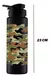 Garrafa de Água Squeeze Plástico Camuflada 750 mL BPA Free – Ideal para Esportes e Atividades ao Ar Livre - Girassol Fitness