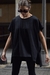 Remerón básico de algodón - negro - PIÑA COLADA OUTFIT