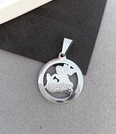 Pingente Medalha São Jorge