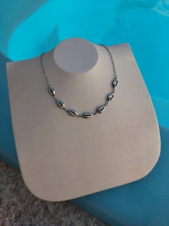 Choker Búzios Aço Inox