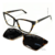 EDICION LIMITADA: ANTEOJO CLIP ON POLARIZADO GISZET UNICITY 1764 CAREY (INCLUYE 1 CLIP) - Showroom de Lentes