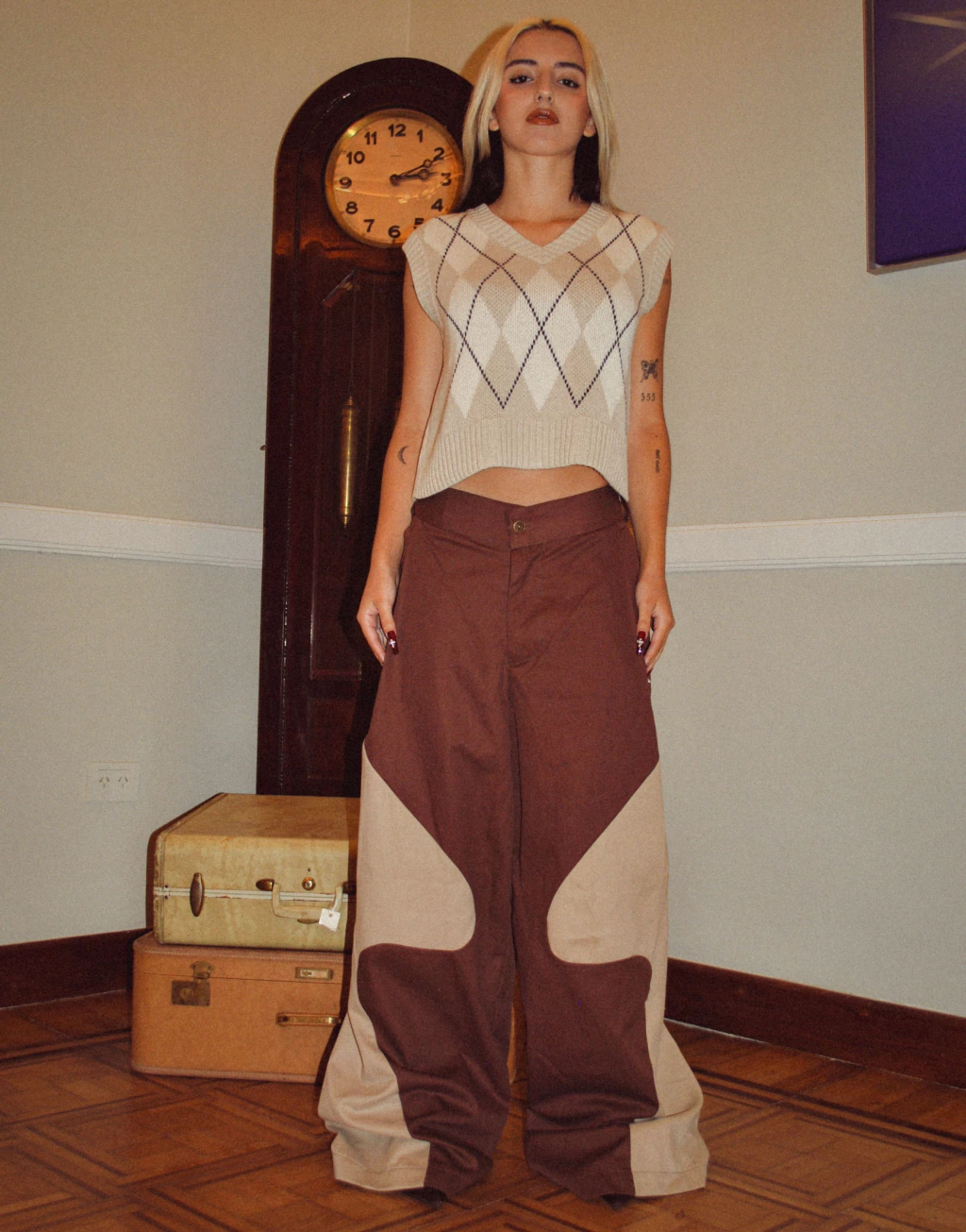 Pantalon "FORTALECERME" Chocolate