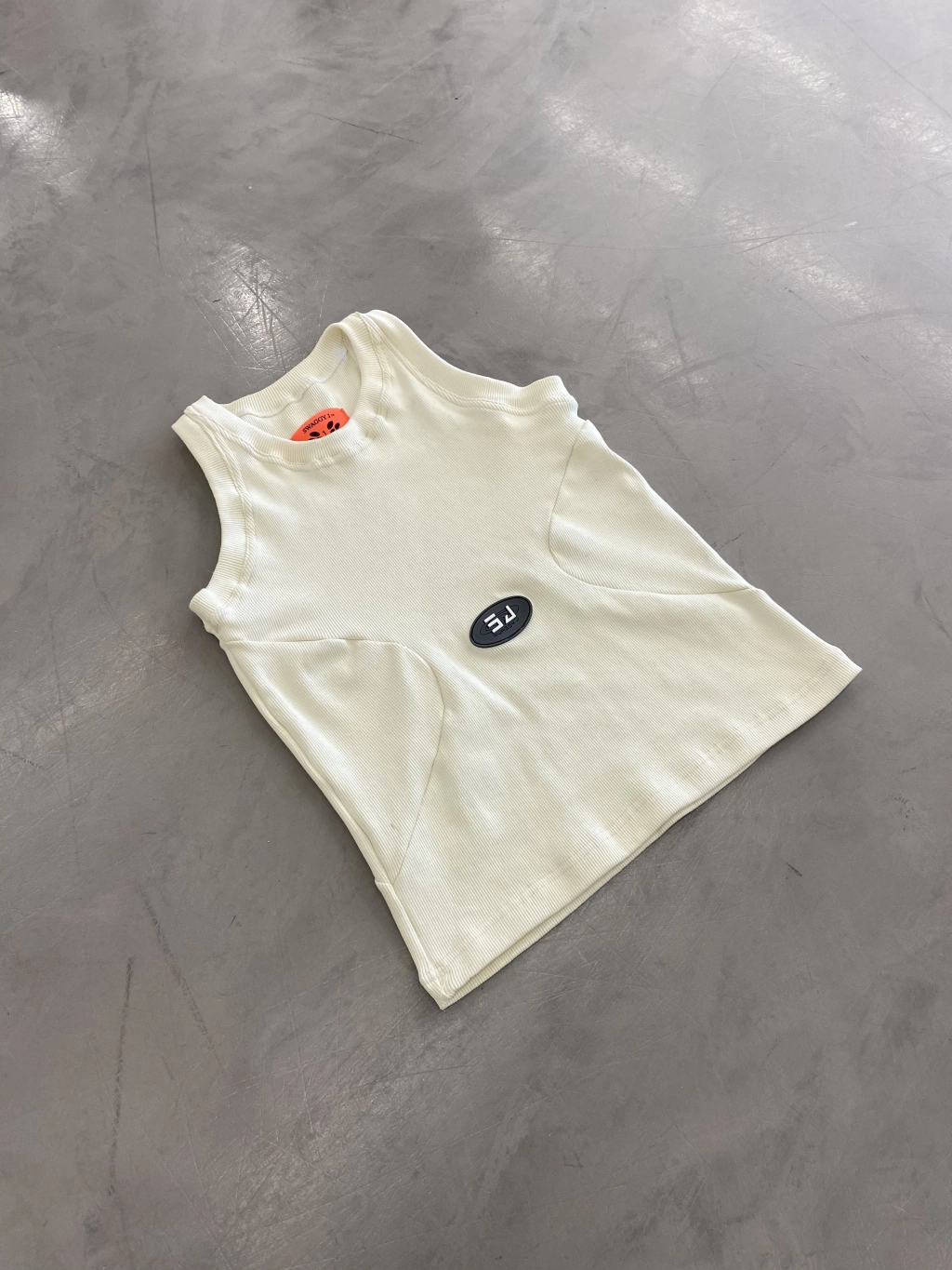 Tank Top "ONDA FIT" Cream