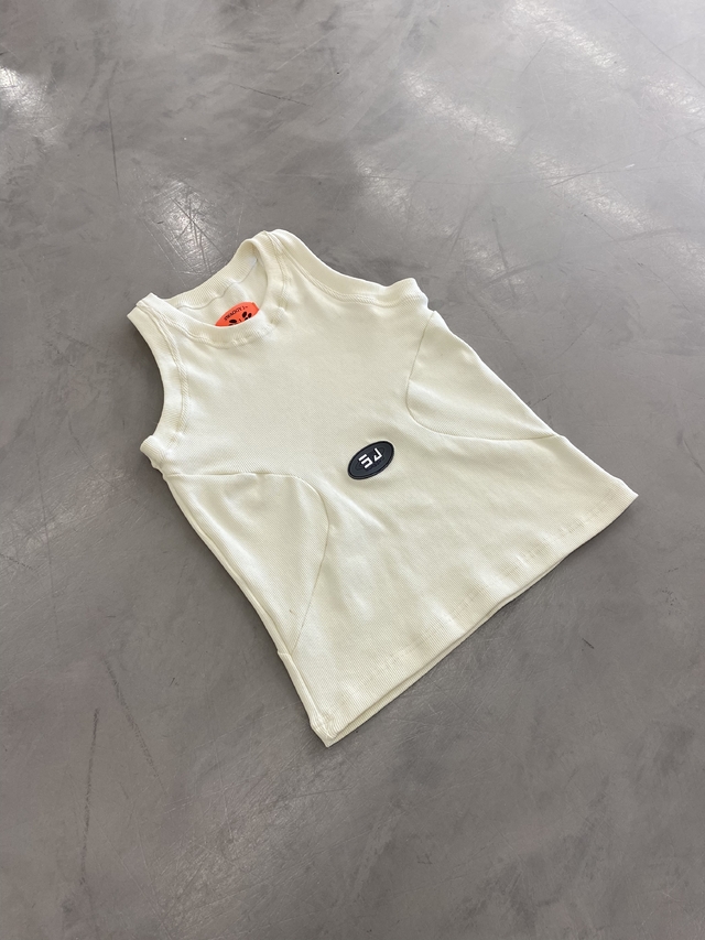 Tank Top "Onda Fit" Cream thumbnail 2