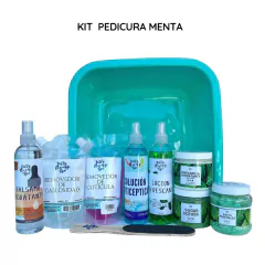 Kit Pedicure Manicura Menta Fresca Basico