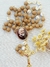 Terço Corrente - Marrom/Dourado - comprar online