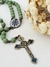 Terço Cordão - Verde Militar/Ouro Envelhecido - comprar online