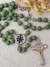 Terço Corrente - Verde Militar/Prata - comprar online