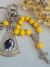 Chaveiro - Amarelo/Prata - comprar online