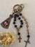 Chaveiro - Preto/Ouro Envelhecido - comprar online
