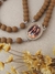 Terço Cordão com Foto - Marrom/Prata - comprar online