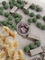 Terço dos Mistérios - Verde Militar/Prata - comprar online