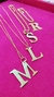 PINGENTES ALFABETO BANHADO A OURO (PIN0696)