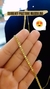 CORRENTE PIASTRINE BANHADO A OURO (CRM59)