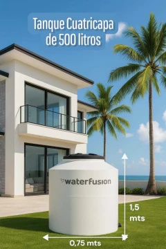 TANQUE DE AGUA 500 LITROS, CUATRICAPA, MODELO ESTANDAR.- - comprar online
