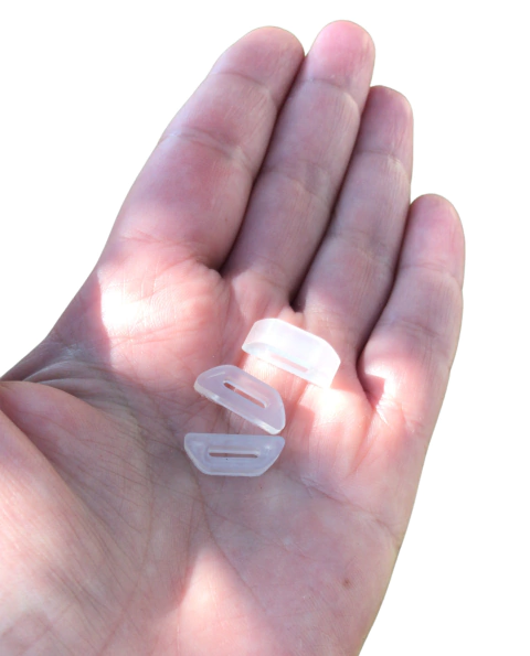 ADAPTADOR DE CADARÇO EMBORRACHADO - 5 UNIDADES