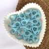 FECHO LAGOSTA 3,5CM AZUL BEBÊ - 1 UNIDADE