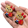 APLIQUE ESCOLAR URSO VERMELHO EMBORRACHADO - 1 UNIDADE - comprar online