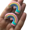 APLIQUE ESCOLAR LÁPIS ARCO-ÍRIS CANDY EMBORRACHADO - 2 UNIDADE - comprar online