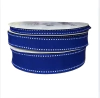 FITA PESPONTADA PRINCESS COR ROYAL 1113/BRANCO - METRO - comprar online