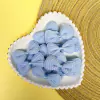 LACINHO DE CROCHÊ AZUL BEBÊ 5CM - 4 UNIDADES