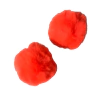POMPOM PELINHO LARANJA NEON (7CM) - 2 UNIDADES - comprar online